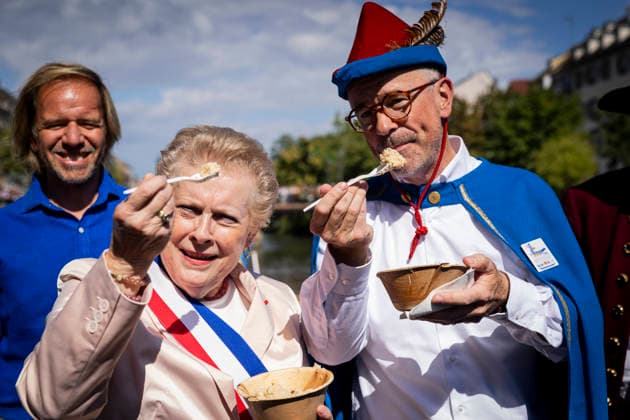France, 2026 Millet Porridge Parade in Strasbourg