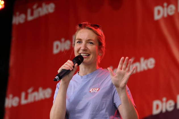 Brandenburg, The Left’s summer party at the Lustgarten in Potsdam