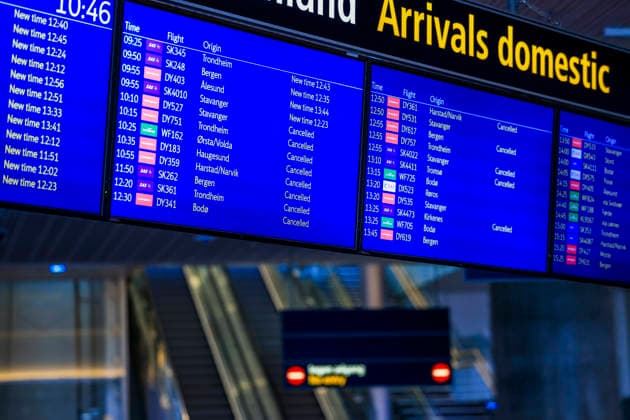 Norway: Air traffic controllers are on strike at Oslo Gardermoen and Bergen Flesland airports