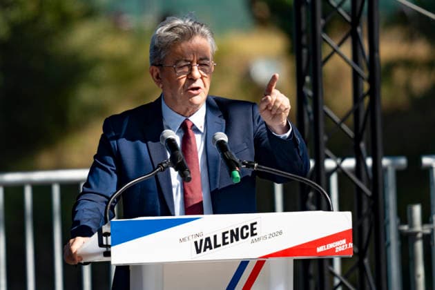 France: Jean-Luc Mélenchon at the AMFIS meeting in Châteauneuf-sur-Isère