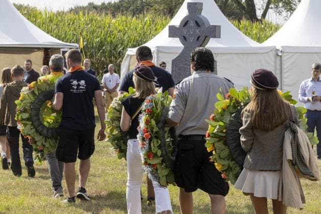 Belgium, Ijzerwake near Ijzertreffen in Zuidschote, near Ypres