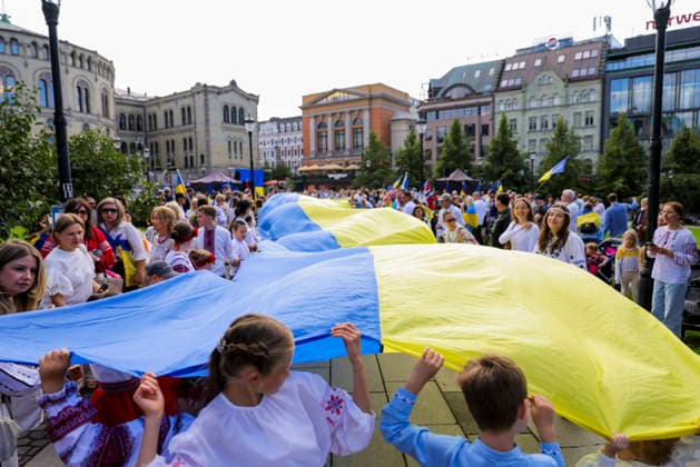 Norway, celebration of Ukraine’s Independence Day in Oslo