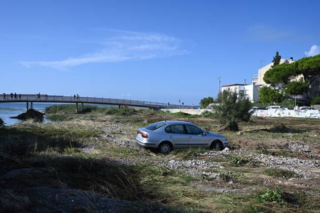 Spain, severe weather in Tarragona, Catalonia