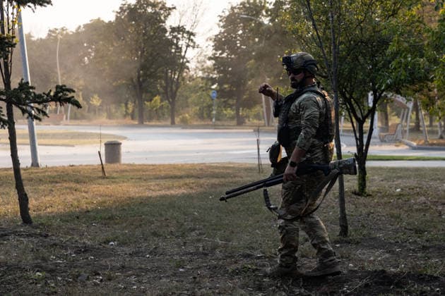 War in Ukraine, Russian drone attack on Kramatorsk