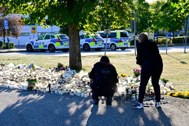 Sweden: Outpouring of sympathy following sword attack at Brinell School in Fagersta