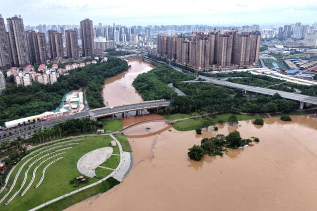 China, Yong floods in Nanning
