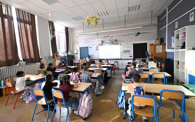 The start of the school year in Belgium