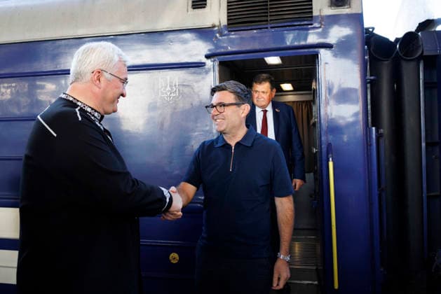 Ukraine, visit by Andy Burnham