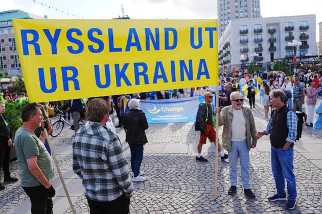 Sweden: Demonstration in Stockholm to mark Ukraine’s Independence Day