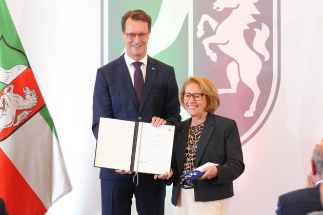 North Rhine-Westphalia: Monika Bartsch receives the Order of Merit of the State of North Rhine-Westphalia