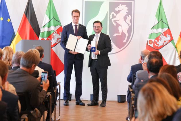 North Rhine-Westphalia: Thomas Kutschaty receives the Order of Merit of the State of North Rhine-Westphalia