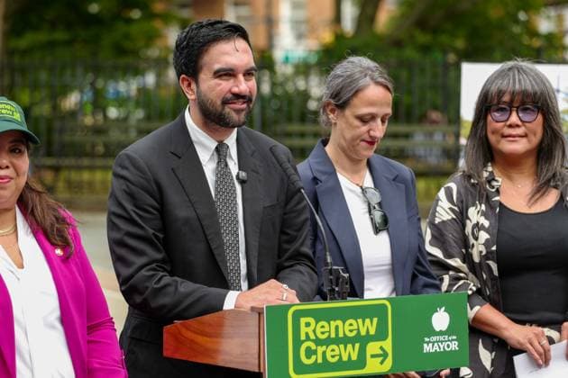 USA: Zohran Mamdani announces the launch of Renew Crew, a team of tradespeople specialising in playgrounds and leisure centres in New York