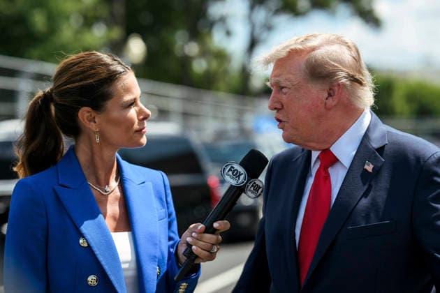 USA: Donald Trump at the Freedom 250 Grand Prix Race in Washington