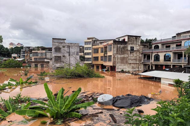 China, flooding in the Guangxi region