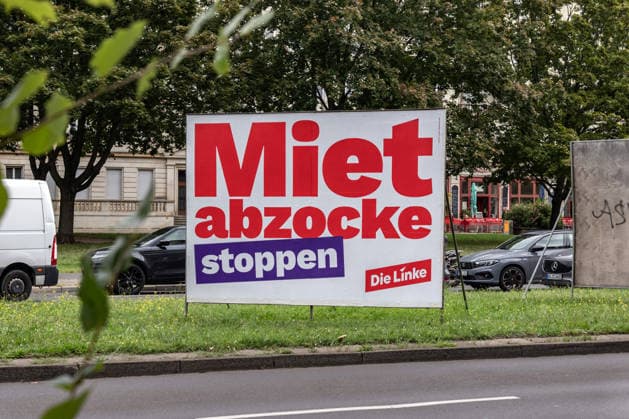 Berlin, election posters for the House of Representatives election
