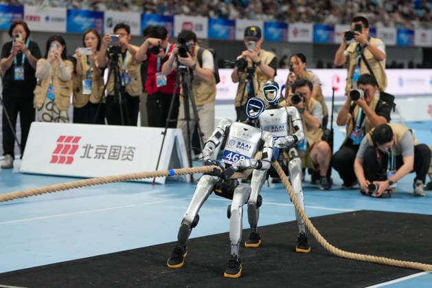 China, World Humanoid Robot Games in Beijing
