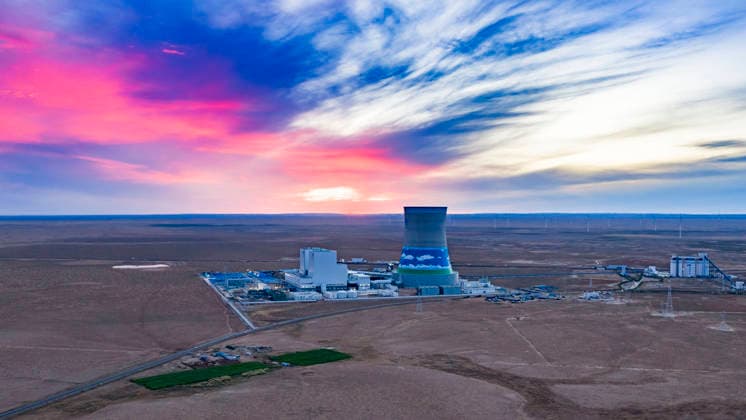 China, coal-fired power station in Xilingol