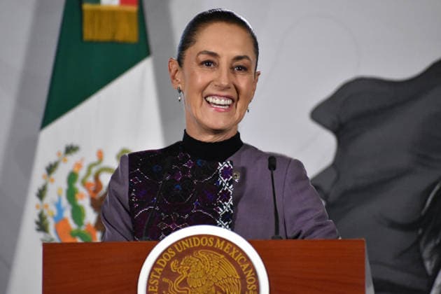 Mexico, Claudia Sheinbaum’s press conference in Mexico City