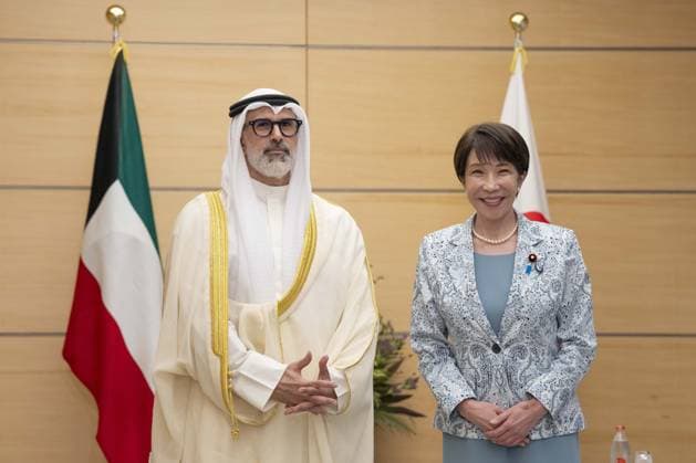 Tokyo: Jabir al-Ahmad al-Jabir al-Sabah visits Japan