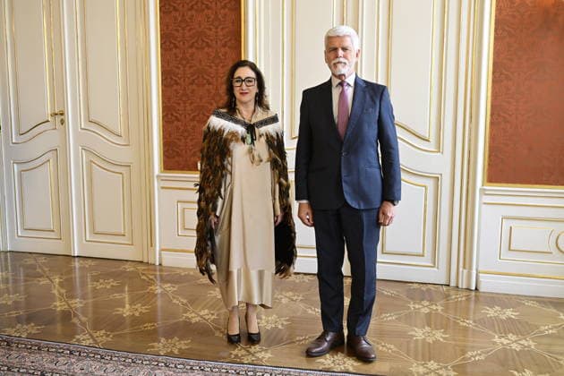 Czech Republic: Petr Pavel meets Charlotte Coombs in Prague