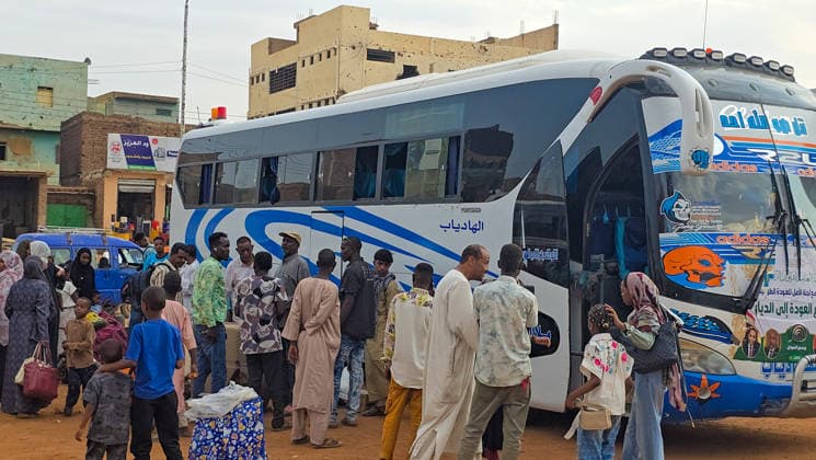 Sudan: Refugees return to Khartoum from Egypt