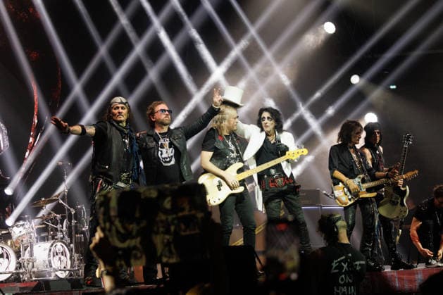 Music, Hollywood Vampires concert in Paris