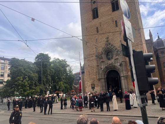 Royals: Funeral service for King Harald V at Oslo Cathedral
