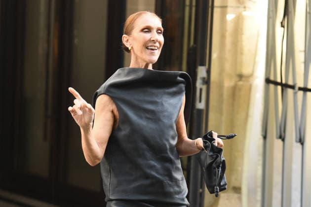 Celebrity: Celine Dion in Paris