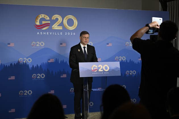Meeting of G20 finance ministers and central bank governors in Asheville