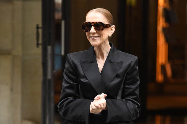 Celebrity: Celine Dion in Paris