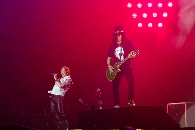Music, Guns N’ Roses concert in San Diego