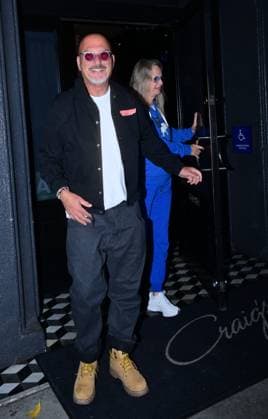 Celebrity: Howie Mendel out and about in West Hollywood