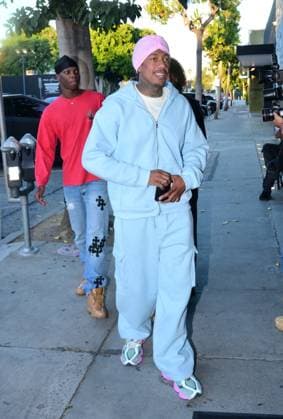 Celebrity: Nick Cannon out and about in West Hollywood