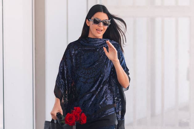 Celebrity: Kendall Jenner leaves Venice