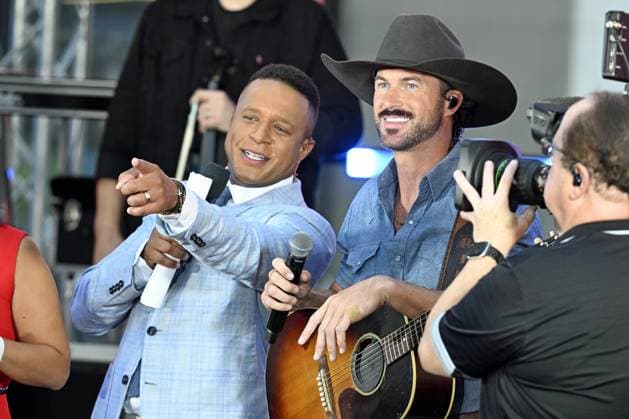 Music: Riley Green’s performance on the NBC Today Show in New York