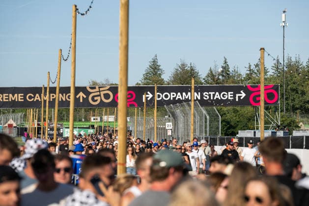 Music, Happiness Festival at the Hockenheimring