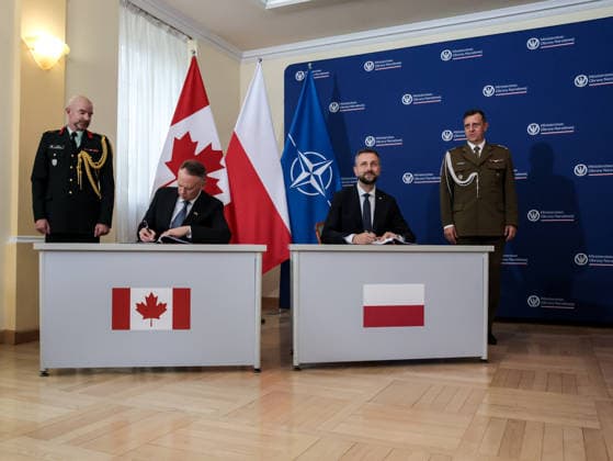 Kielce, bilateral meeting between Poland and Canada