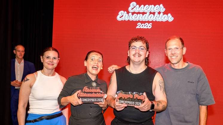Arts, Comedy Awards Ceremony: Essen Honorary Doctorate and Jupp’s Pott in Essen