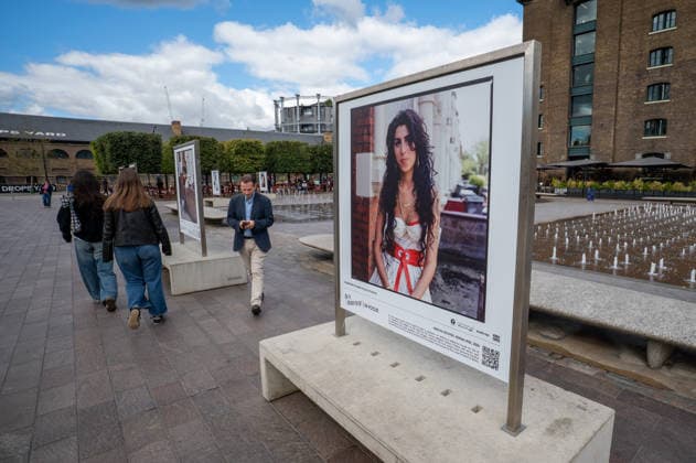 Celebrity, Music, Amy Winehouse photo exhibition in London