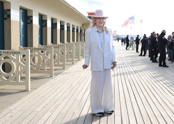 Deauville American Film Festival, Faye Dunaway photocall