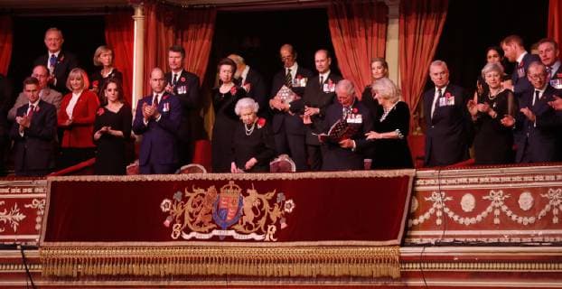 London, Royals attend commemoration ceremony at the Royal Albert Hall