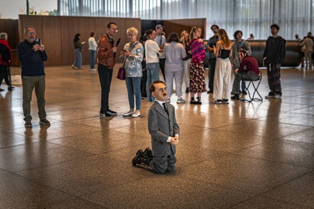 Arts, Kulturforum Neue Nationalgalerie; Maurizio Cattelan exhibition