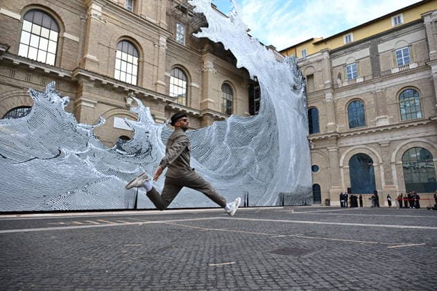 Arts, Vatican, Opening of the exhibition ‘AQVA – Catastrophe and Wonder’ at the Vatican Apostolic Library