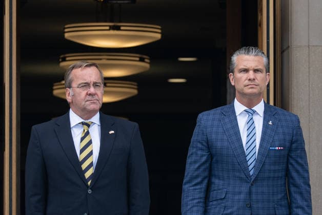 Defence Minister Boris Pistorius’s visit to the US, meeting with Pete Hegseth