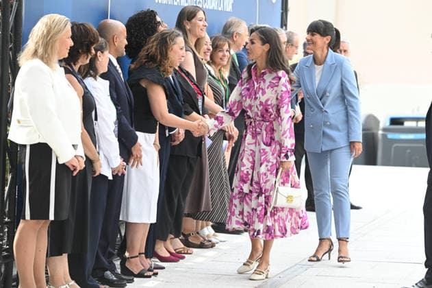 Royals: Queen Letizia of Spain attends a ceremony honouring carers in Madrid