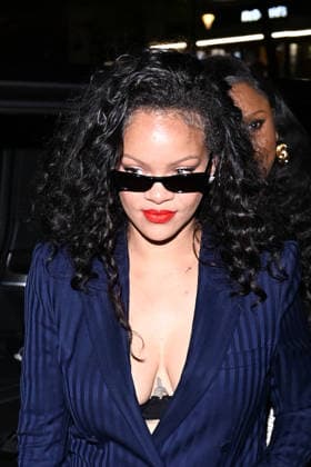 Celebrity: Rihanna out and about in Paris