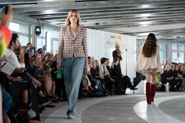 London Fashion Week, eBay Fashion Show