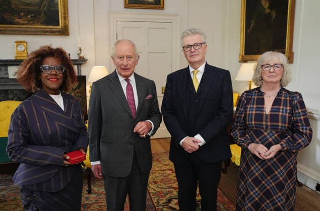 Royals: King Charles honours Sir James MacMillan with an award in Cumnock