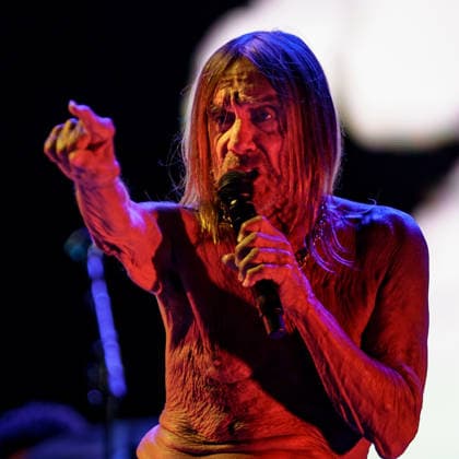 Music, Iggy Pop concert