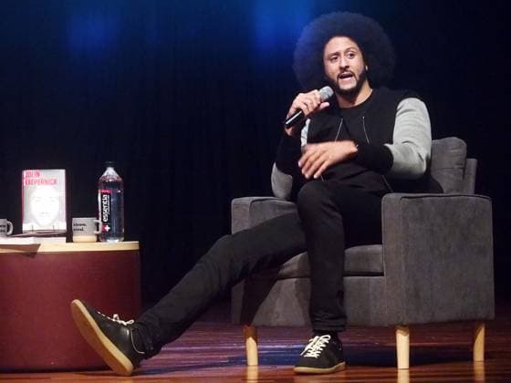 Celebrty, Colin Kaepernick’s *The Perilous Fight* Book Tour in Atlanta